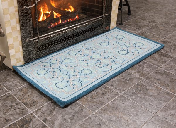Sea Side Tabriz Rect Rug 56 x 26 by Minuteman - Image 7
