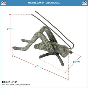 Verdigris Hearth Cricket by Minuteman