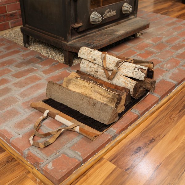 Patchwork, Suede Log Carrier by Minuteman - Image 5