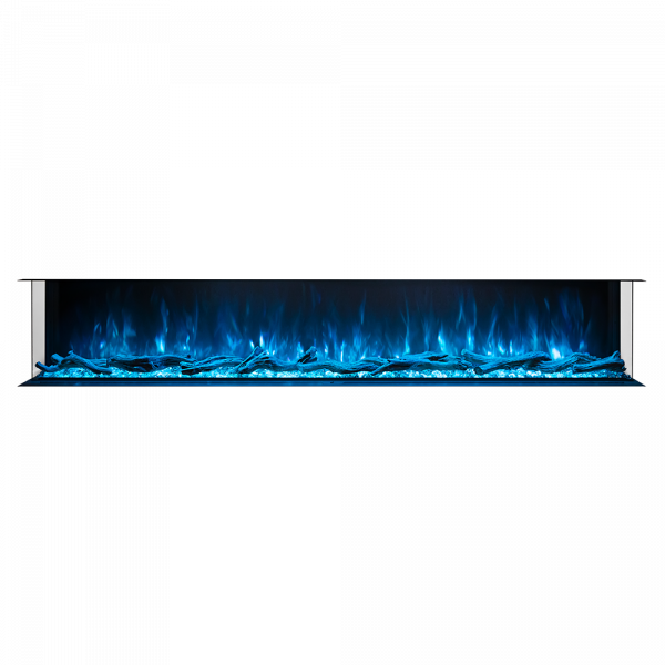 Modern Flames Landscape Pro Multi 96" Multi-Sided Built-In Electric Fireplace - LPM-9616 - Image 6