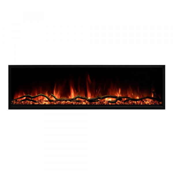 Modern Flames Landscape Pro Slim 44" Single-Sided Built-In Electric Fireplace - LPS-4416