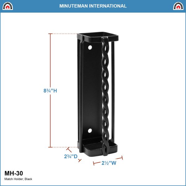 Twisted Rope Match Holder by Minuteman - Image 2