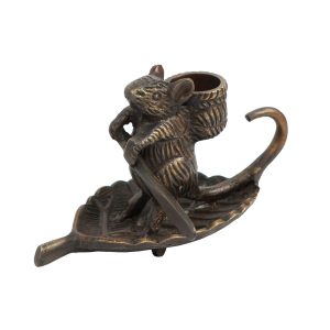 Intrepid Mouse Candleholder by Minuteman