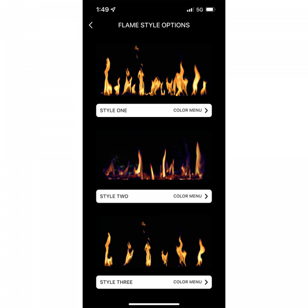 Modern Flames Orion Multi 100" Multi-Sided HELIOVISION Virtual Electric Fireplace - OR100-MULTI - Image 7
