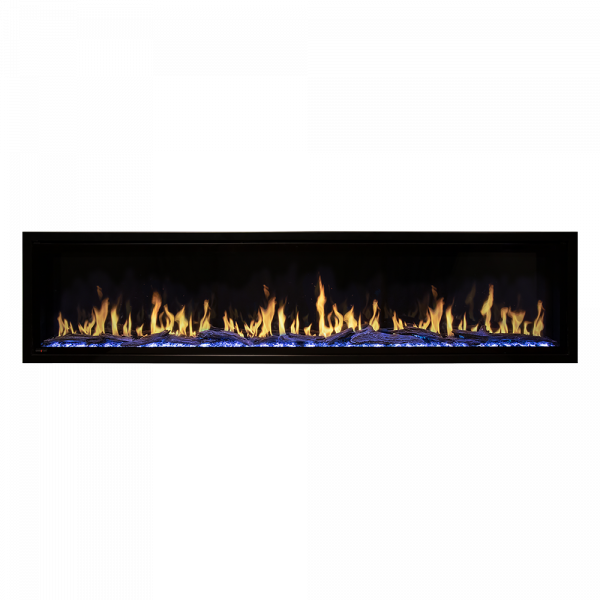 Modern Flames Orion Slim 76" Single-Sided HELIOVISION Virtual Electric Fireplace - OR76-SLIM