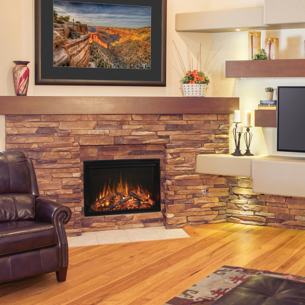 Modern Flames Redstone Traditional 26" Electric Fireplace - RS-2621 - Image 9