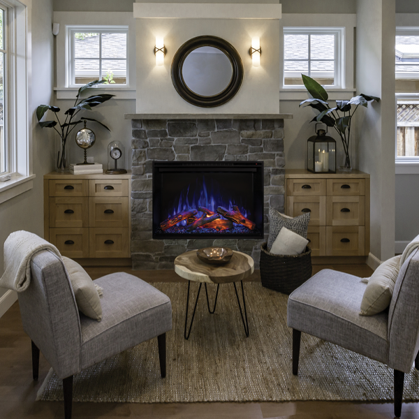 Modern Flames Redstone Traditional 42" Electric Fireplace - RS-4229 - Image 7
