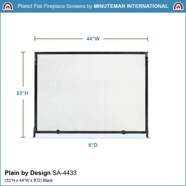44x33-in Plain By Design Flat Screen by Minuteman - Image 2