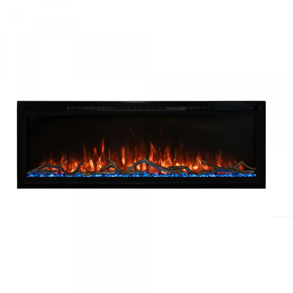 Modern Flames Spectrum Slimline 74" Ultra-Slim Build-In Electric Fireplace - SPS-74B