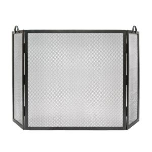 Flat Top, 30x30-in, Graphite, Twisted Rope Folding Screen by Minuteman