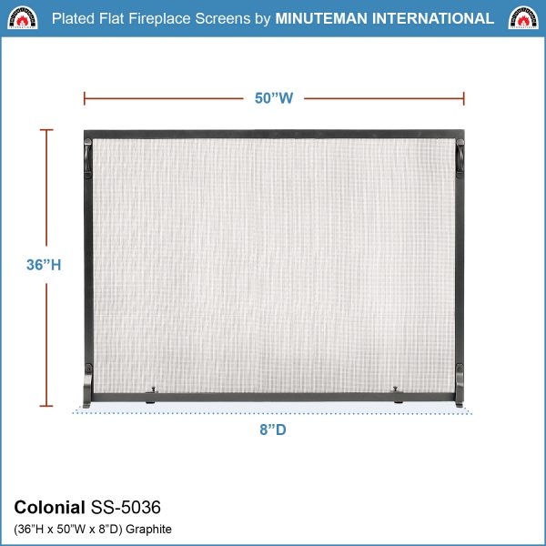50x36-in Colonial Flat Screen by Minuteman - Image 2
