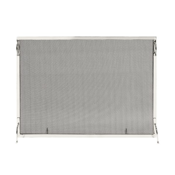 44x33-in Montreal Polished Nickel Screen by Minuteman