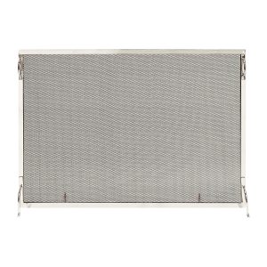 50x36-in Montreal Polished Nickel Screen by Minuteman