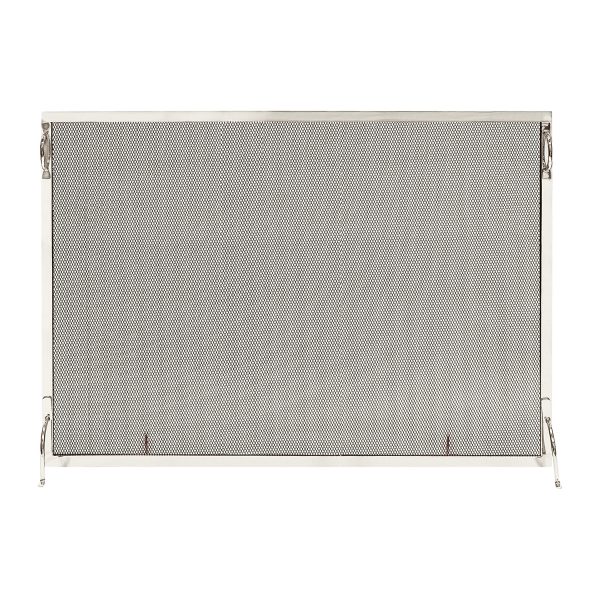 50x36-in Montreal Polished Nickel Screen by Minuteman