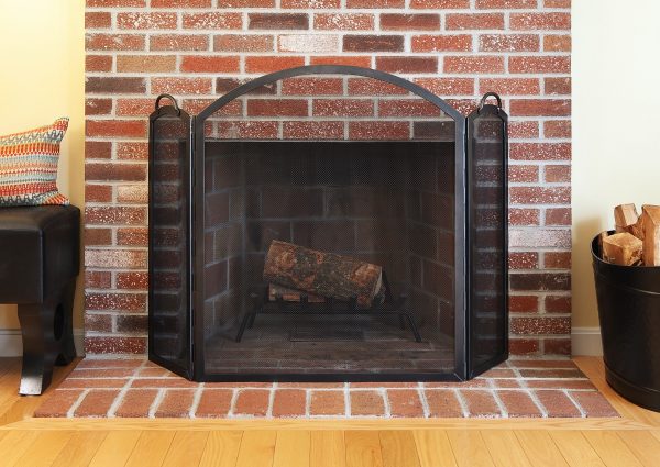 30x34-in Arched Three-Fold Screen by Minuteman - Image 3