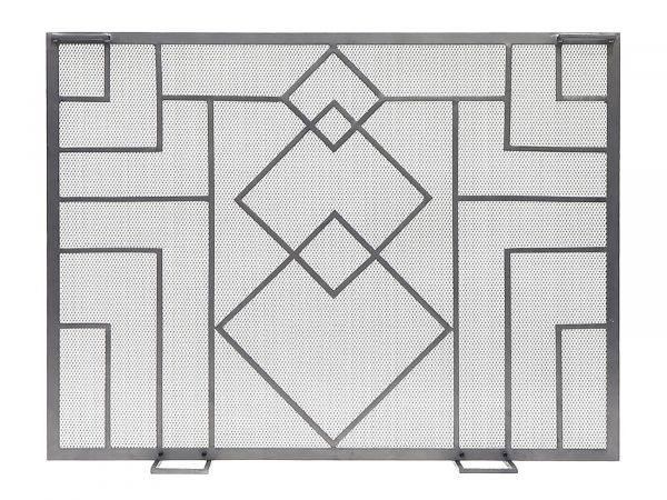 44 x 33-in. Wright Design Fireplace Screen by Minuteman