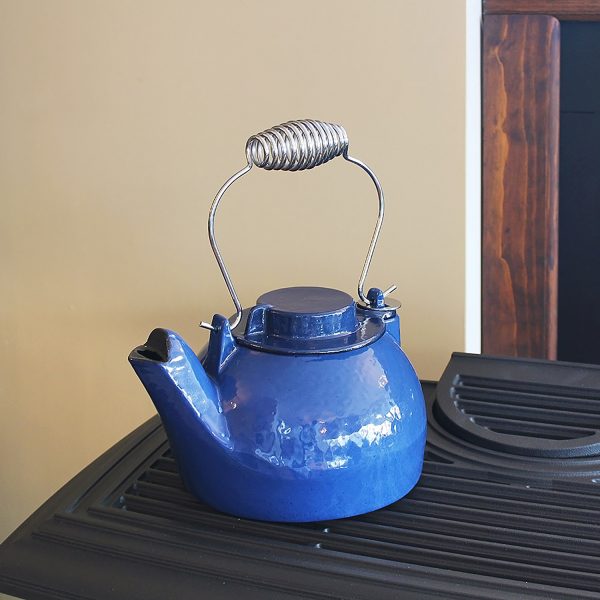 Blue Enameled Humidifying Kettle by Minuteman - Image 3
