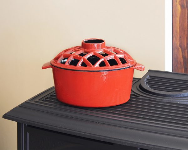 Red Lattice Top Steamer by Minuteman - Image 3