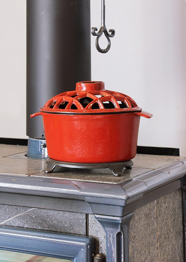 Red Lattice Top Steamer by Minuteman - Image 4