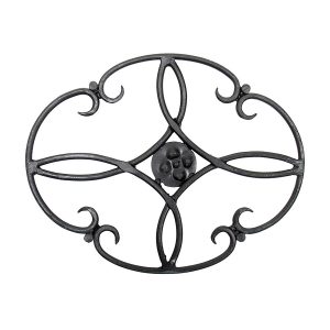 Clover Wrought Iron Trivet by Minuteman