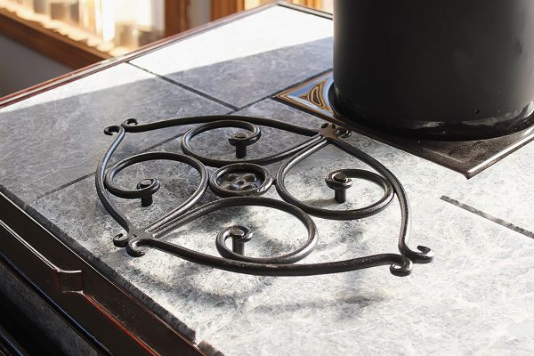 Scroll Wrought Iron Trivet by Minuteman - Image 3