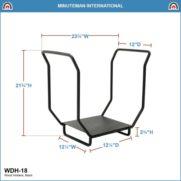 18-in Firewood Rack by Minuteman - Image 2