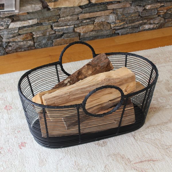 Small Wood Basket by Minuteman - Image 3