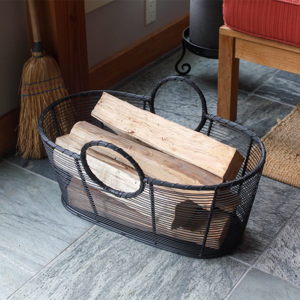 Small Wood Basket by Minuteman - Image 4