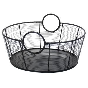 Large Wood Basket by Minuteman