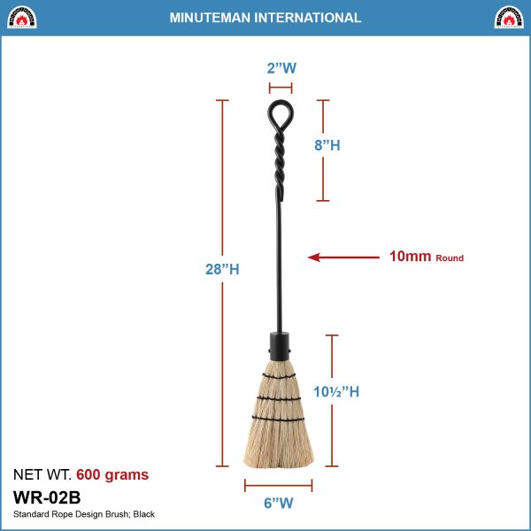 Rope Design Standard Brush by Minuteman - Image 2