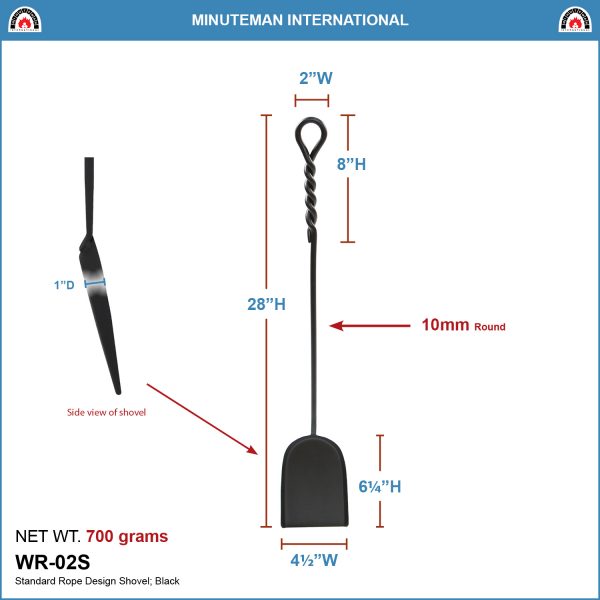 Rope Design Standard Shovel by Minuteman - Image 2