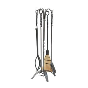 Rope Fireplace Tool Set by Minuteman