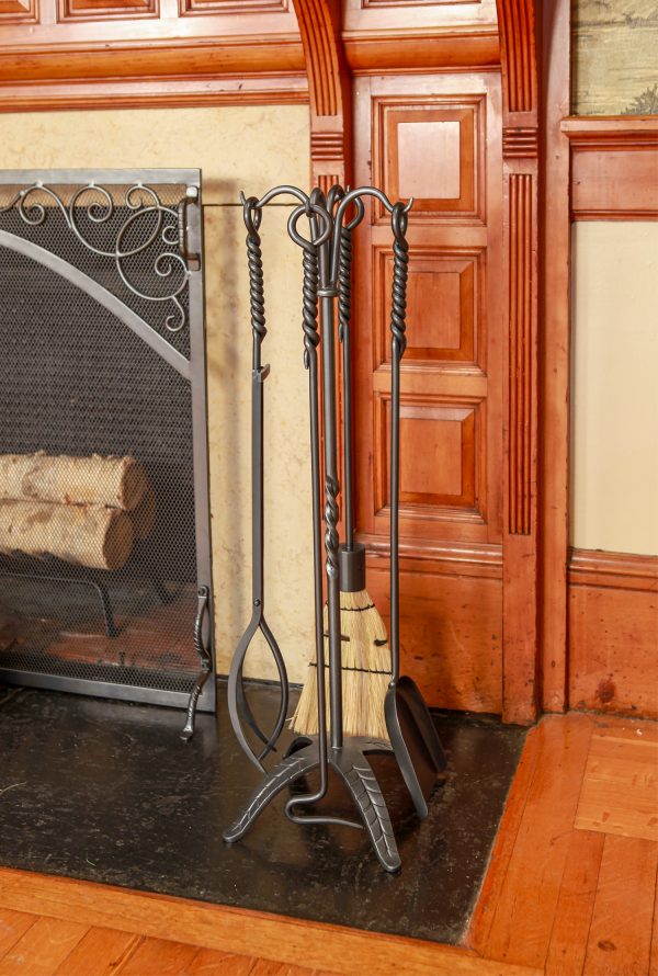 Rope Fireplace Tool Set by Minuteman - Image 4