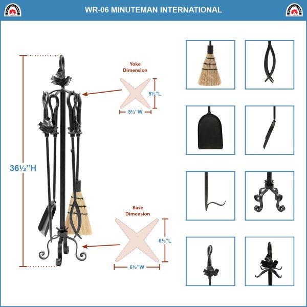 Graphite, Maple Leaf Tool Set by Minuteman - Image 3