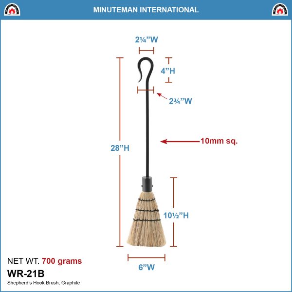 Shepherd's Hook Brush by Minuteman - Image 2