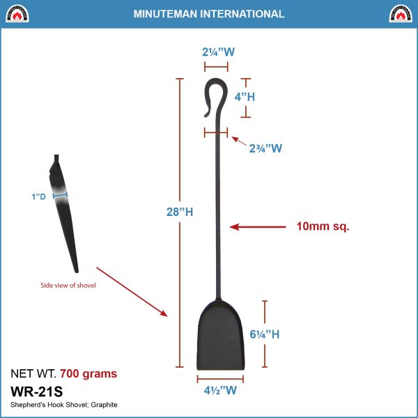 Shepherd's Hook Shovel by Minuteman - Image 2