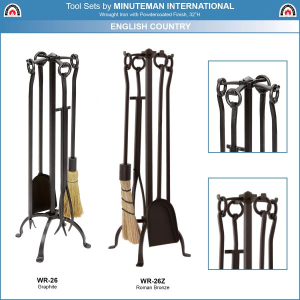 Graphite, English Country Tool Set by Minuteman - Image 6