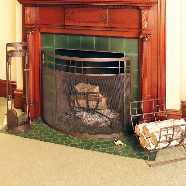 Arts and Crafts Fireplace Tool Set by Minuteman - Image 4