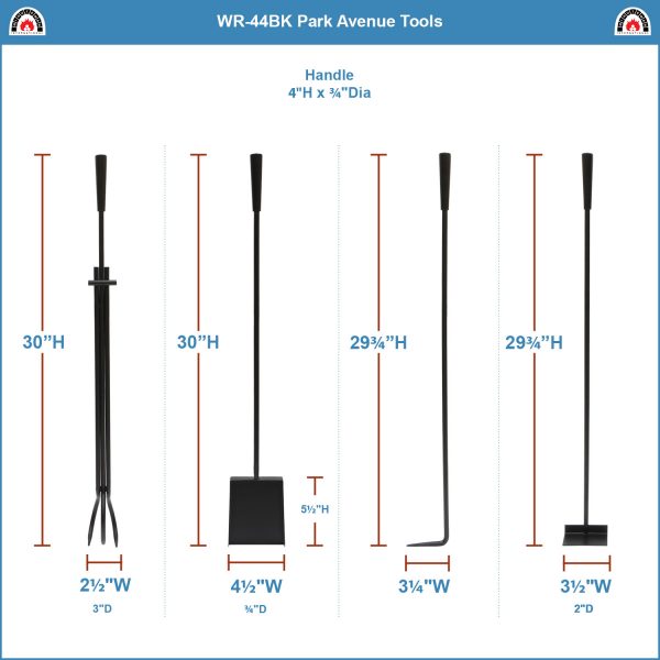 Park Avenue Tool Set, Black by Minuteman - Image 3