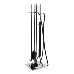 Park Avenue Tool Set, Nickel and Black by Minuteman