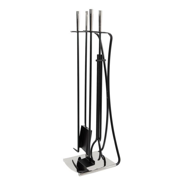 Park Avenue Tool Set, Nickel and Black by Minuteman