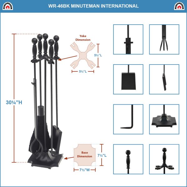 Black Carlisle Tool Set by Minuteman - Image 2