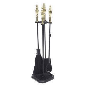 Polished Brass and Black Westford Tool Set by Minuteman