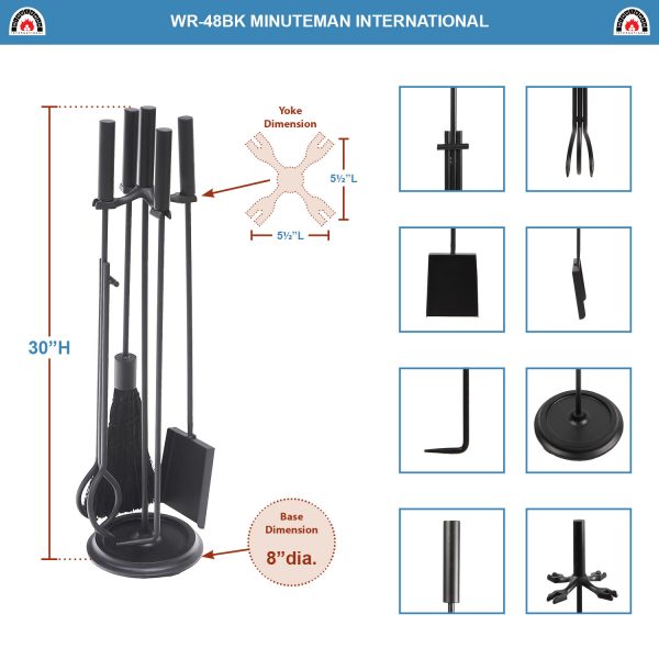 Black Bedford Tool Set by Minuteman - Image 2