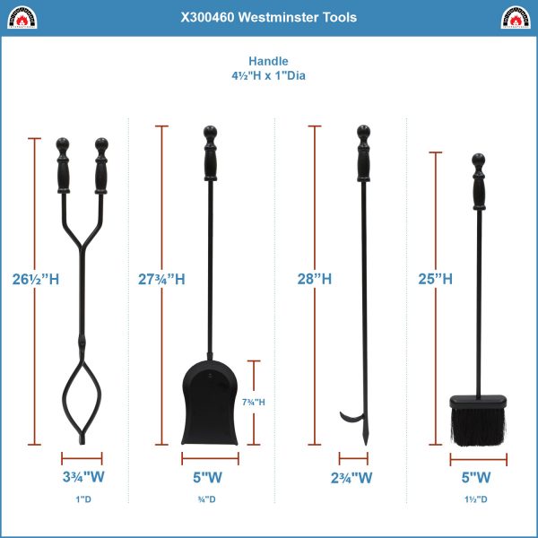 Black, Westminster Tool Set by Minuteman - Image 3