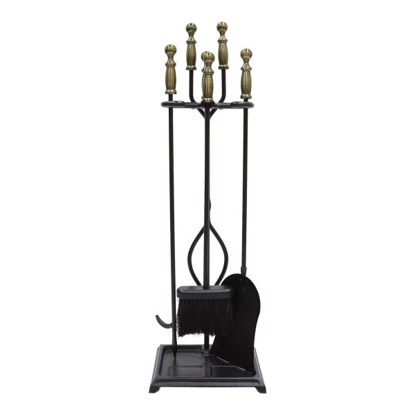 Black w/ Antique Brass, Westminster Tool Set by Minuteman