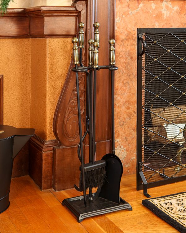 Black w/ Antique Brass, Westminster Tool Set by Minuteman - Image 4