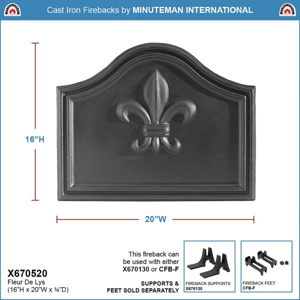 Fleur De Lys Fireback by Minuteman - Image 2
