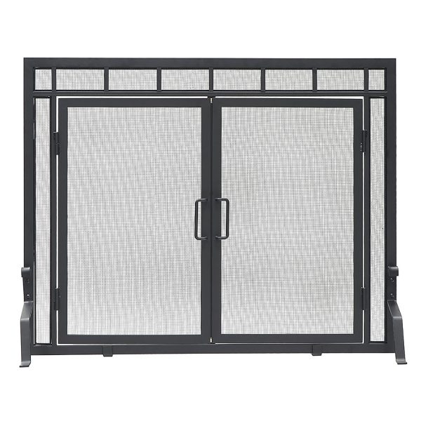 39x31-in Sidelight Classic Screen w/ Doors by Minuteman