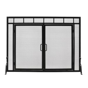 44x33-in Sidelight Classic Screen w/ Doors by Minuteman